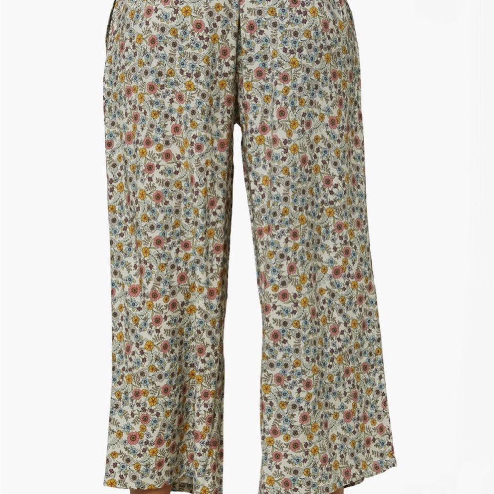 NEW O’Neill “Lido” Floral Crop Pants -Size Small - Picture 3 of 11